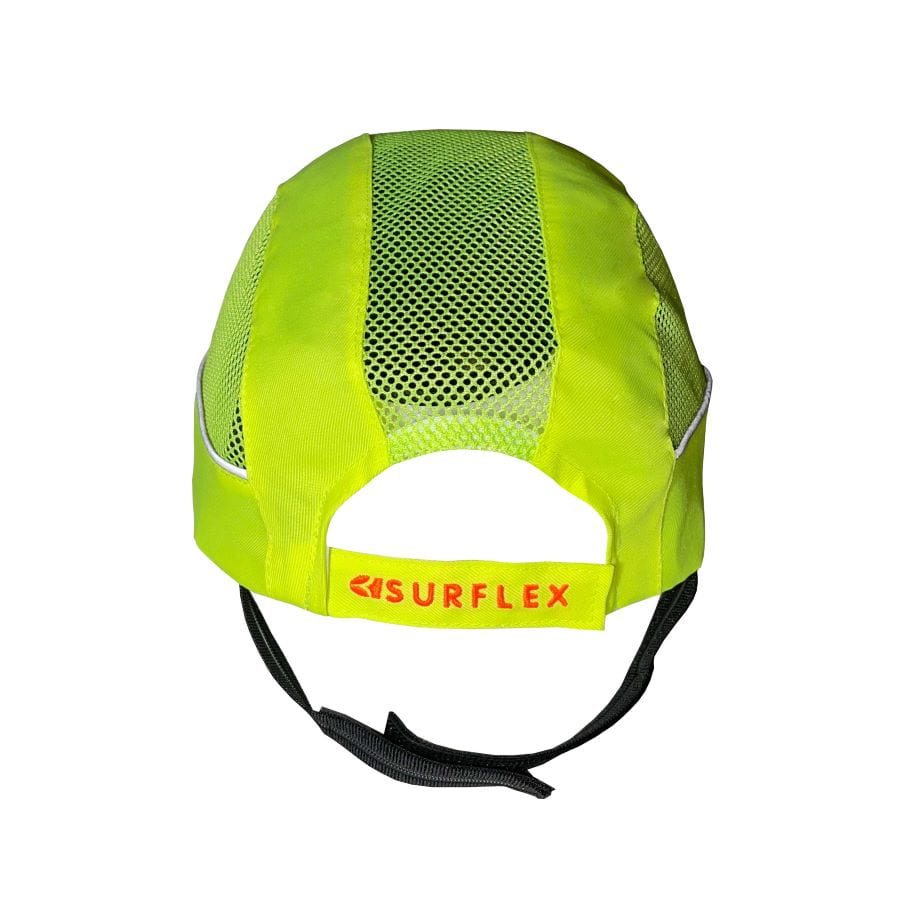 Gorra de seguridad neón - Air + 3 Amarillo - Surflex Protection Manufacturer